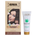 Buy Indus Valley 100% Botanical Hair Colour Dark Brown (120 g) & Get Colour Protection Shampoo (50 ml) Free - Purplle