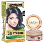 Buy Indus Valley Permanent Herbal Gel Hair Colour Black 1.00 (190 g) And Get Light Day Cream (50 ml)Free - Purplle