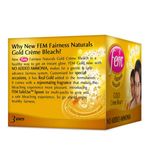 Buy Fem Fairness Naturals Gold Creme Bleach(24 g) - Purplle