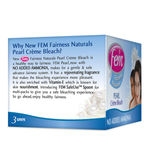 Buy Fem Fairness Naturals Pearl Creme Bleach (24 g) - Purplle