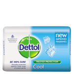 Buy Dettol Soap Value Pack Cool (3 Pieces X 125 g) - Purplle