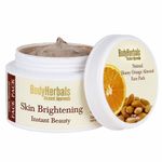 Buy BodyHerbals Ancient Ayurveda Skin Brightening Face Pack - 100% Natural Honey Orange Almond (100 g) - Purplle