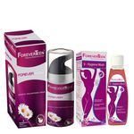 Buy Foreverteen Sensitive Area Whitening Serum (Forever White) (75 g) + Foreverteen V-Hygiene Wash (100 ml) Free - Purplle