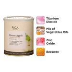 Buy Rica Green Apple Wax (800 ml) - Purplle