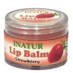 Buy Inatur Strawberry Lip Balm (10 g) - Purplle