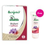 Buy Banjara's 15 Minute Face Pack Powder Multani + Saffron (100 g) + FREE Banjara's 15 Minutes Face Pack Multani + Saffron - Tube (12 g) - Purplle