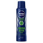 Buy Nivea Men Fresh Active Rush Deodorant Spray (150 ml) - Purplle