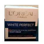 Buy L'Oreal Paris White Perfect Fairness Revealing Soothing Night Cream (50 ml) - Purplle