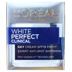 Buy L'Oreal Paris White Perfect Clinical Day Cream SPF 19 PA+++ ( 50ml ) - Purplle