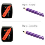 Buy Plum NaturStudio All-Day-Wear Kohl Kajal + Plum Flip-Tip Sharpener - Purplle