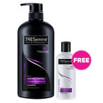 Buy Tresemme Hairfall Defense Shampoo (580 ml) & Get Tresemme Hairfall Defence Conditioner (85 ml) Free - Purplle