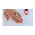 Buy Lakme Absolute Gel Stylist Nail Color Spring Papaya (15 ml) - Purplle
