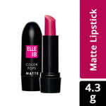 Buy Elle 18 Color Pop Matte Lip Color - Pink Show (4.3 g) - Purplle