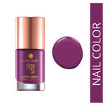 Buy Lakme 9 To 5 Long Wear Nail Color Purple Depth (9 ml) - Purplle