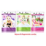 Buy MaskerAide Rejuve & Regenrate Combo 3 Facial Sheet Masks - Purplle