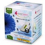 Buy Everteen Natural Cotton Sanitary Napkins 10 Count - Purplle
