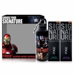 Buy Buy 2 AXE Signature Body Perfumes (122 ml) & Get 1 Captain America Sipper Free - Purplle