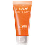 Buy Lakme Blush & Glow Peach Gel Face Wash (50 g) - Purplle