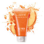 Buy Lakme Blush & Glow Peach Gel Face Wash (100 g) - Purplle