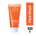 Buy Lakme Blush & Glow Peach Gel Face Wash (100 g) - Purplle