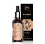 Buy The Man Company Beard Oil- Argan & Geranium (30 ml) - Purplle