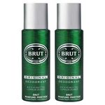 Buy Brut Deodorant - Original 200 ml Pack of 2 - Purplle