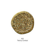 Buy Stay Quirky Nail Polish, Glitter, Golden - Trial By Combat 655 (10 ml) - Purplle