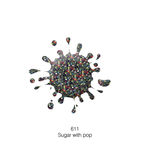 Buy Stay Quirky Nail Polish, Glitter, Sugar With Pop 611 (10 ml) - Purplle