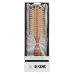 Buy Kent Half Radial Cherry Wood Pure White Bristle Dressing & Styling Premium Brush - Purplle