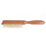 Buy Kent Half Radial Cherry Wood Pure White Bristle Dressing & Styling Premium Brush - Purplle