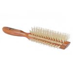 Buy Kent Half Radial Cherry Wood Pure White Bristle Dressing & Styling Premium Brush - Purplle