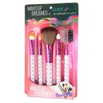 Buy Color Fever Makeup Brush Set Hot Pink - Purplle