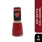 Buy Revlon Summer Matte-Ness Nail Enamel - Hot Matte (8 ml) - Purplle