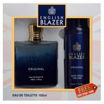 Buy English Blazer Original Gift Set For Men (100 ml + 150 ml) - Purplle
