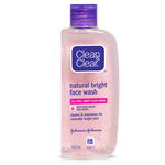 Buy Clean & Clear Natural Bright Face Wash (100 ml) - Purplle