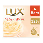 Buy LUX Velvet Touch Beauty Bar (4 x 125 g) - Purplle