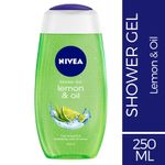 Buy NIVEA Shower Gel, Lemon & Oil Body Wash, Women, 250ml - Purplle