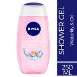 Buy Nivea Waterlily & care oil Body wash for long-lasting freshness - Purplle