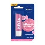 Buy NIVEA Lip Balm Soft Rose 4.8g - Purplle