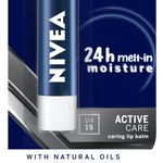 Buy NIVEA MEN Lip Care, Active Care Lip Balm, SPF 15, 4.8g - Purplle