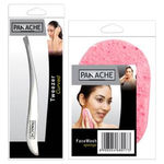 Buy Panache Face Wash Sponge & Tweezer Curved - Purplle