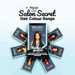 Buy BBLUNT Salon Secret High Shine Creme Hair Colour Natural Black 1 (100 g) With Shine Tonic (8 ml) - Purplle