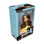 Buy BBLUNT Salon Secret High Shine Creme Hair Colour Chocolate Dark Brown 3 (100 g) With Shine Tonic (8 ml) - Purplle