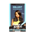 Buy BBLUNT Salon Secret High Shine Creme Hair ColourA ChocolateA Dark Brown 3A (100 gm) With Shine Tonic (8 ml) - Purplle