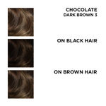 Buy BBLUNT Salon Secret High Shine Creme Hair Colour Chocolate Dark Brown 3 (100 g) With Shine Tonic (8 ml) - Purplle