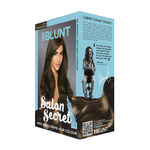 Buy BBLUNT Salon Secret High Shine Creme Hair Colour Natural Brown 4.31 (100 g) With Shine Tonic (8 ml) - Purplle