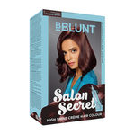 Buy BBLUNT Salon Secret High Shine Creme Hair Colour Mahogany Reddish Brown 4.56 (100 g) With Shine Tonic (8 ml) - Purplle