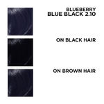 Buy BBLUNT Salon Secret High Shine Creme Hair Colour Blue Black 2.10 (100 g) With Shine Tonic (8 ml) - Purplle