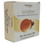 Buy Patanjali Saundarya Sandal Body Cleanser (75 g) - Purplle