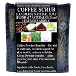 Buy DBLB Coffee Scrub Handmade Natural Soap (100 g) - Purplle